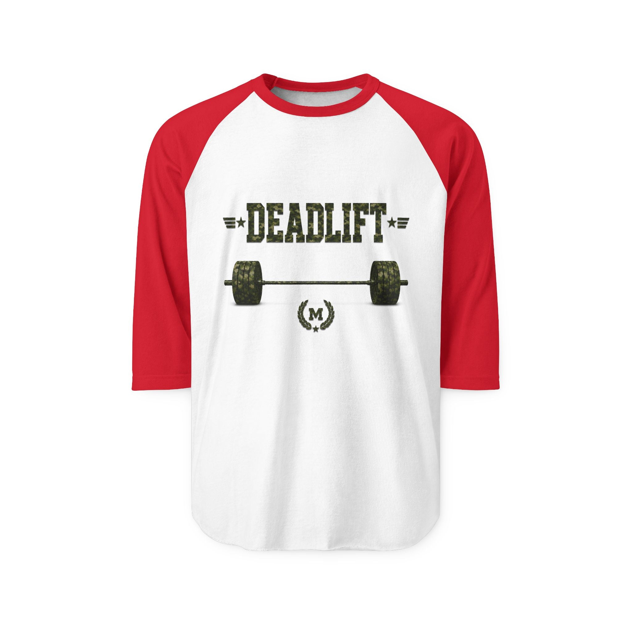 Deadlift Raglan Shirt – Vintage Barbell Fitness Tee