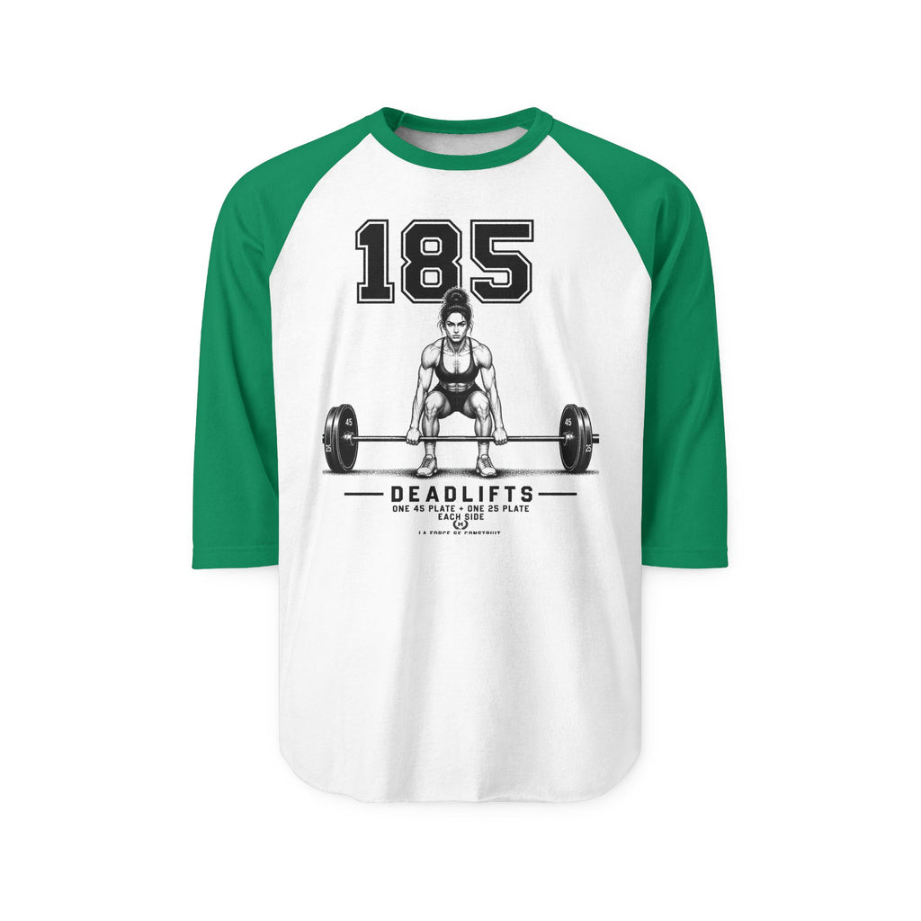Deadlifts 185 Raglan Shirt