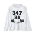 347 KG Deadlifts Hoodie — Men's Weightlifting Warmup Hoodie